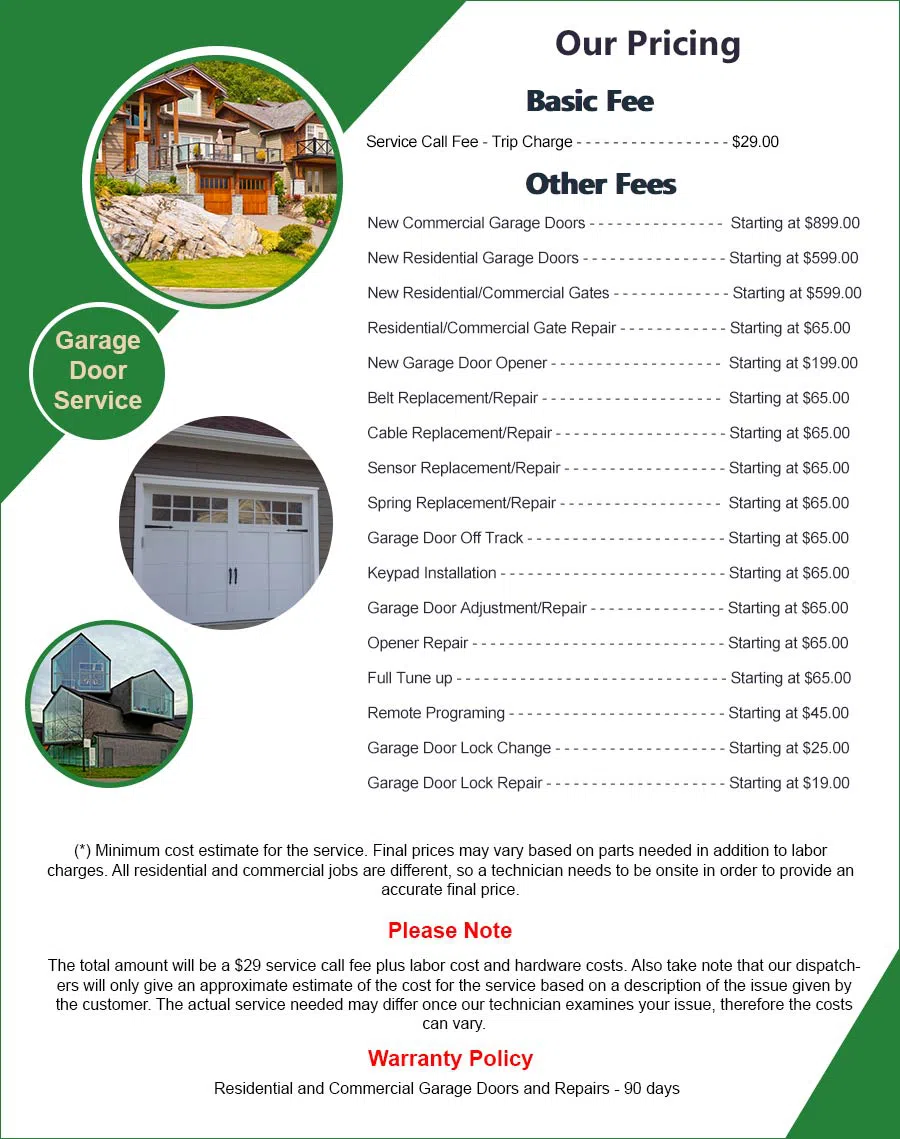 Quality Garage Door New York, NY 212-918-5407